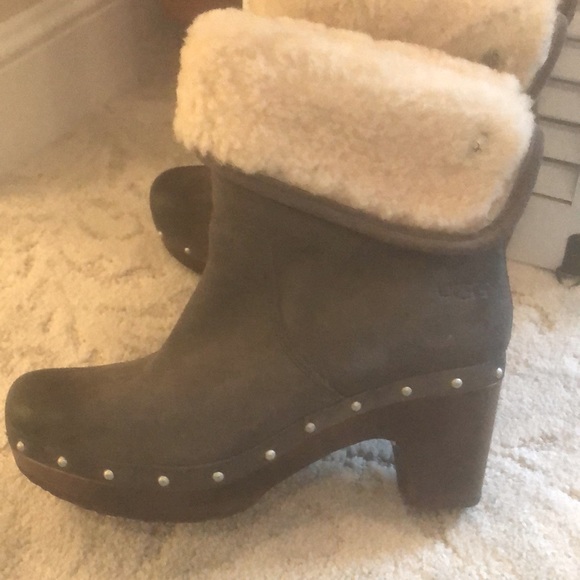 New Ugg grey clog boots - Picture 6 of 8